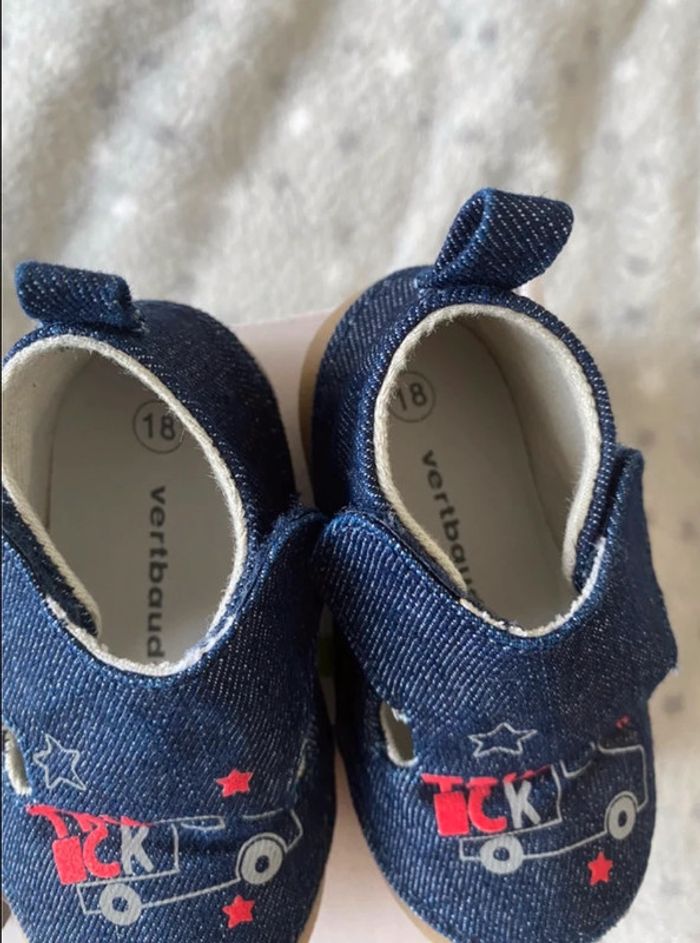 Chaussons / Chaussures souples T.18 vertbaudet - photo numéro 5