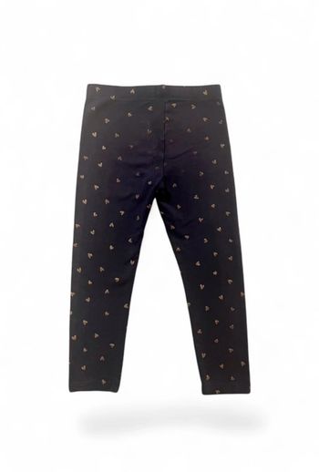 Pantalon, legging fille / 5ans - 113cm /... ••• Pantalon, legging fille / 5ans - 113cm / cœurs / bleu / Kiabi