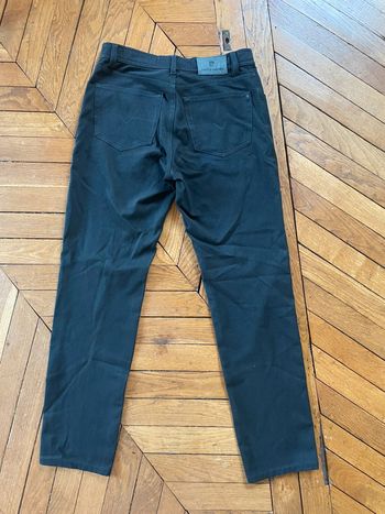 Pantalon noir Straight Vintage Pierre Cardin