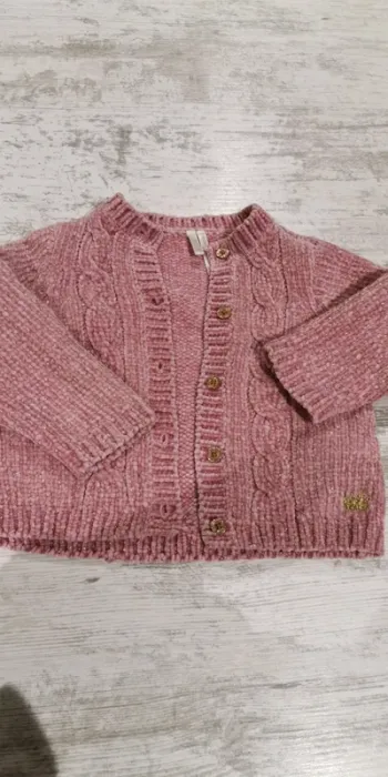 Gilet rose - 9 mois - Orchestra
