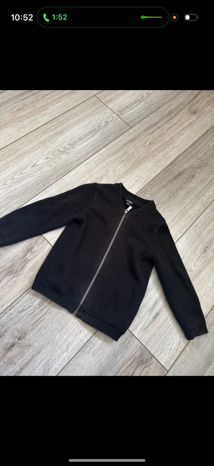 Gilet noir garçon kiabi 3 ans