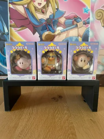 Kirby – Lot de 3 Figurines Pupupu Doll (Kirby Classic, Waddle Dee, Roi Dedede) Bandai