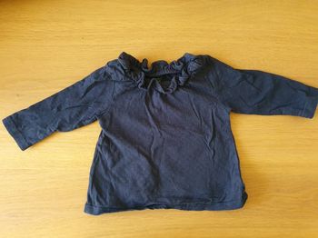 T-shirt fille manches longues 6 mois