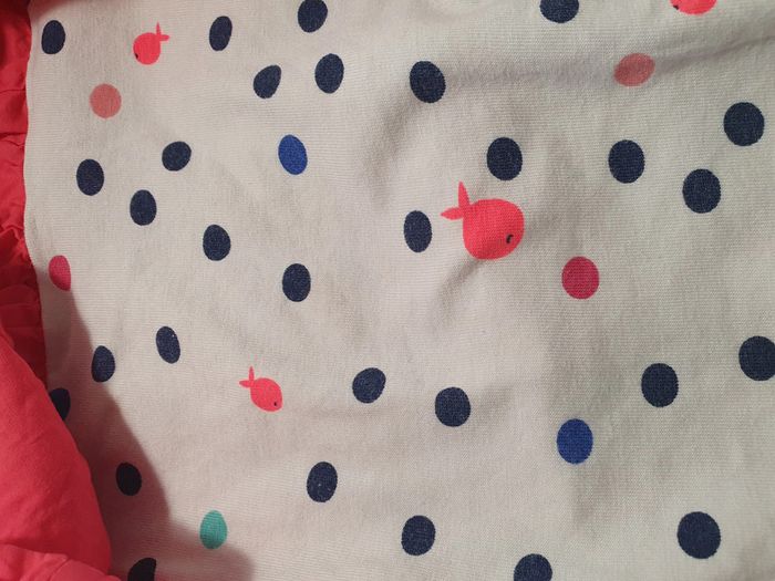 Robe DPAM 12 mois 74 cm manches longues body intégré - photo numéro 6