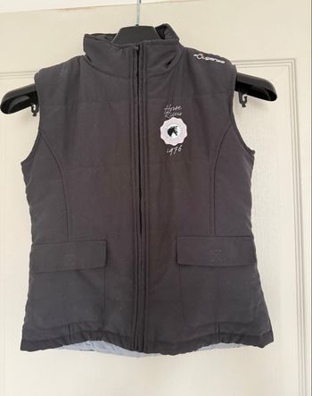 Veste sans manches équitation