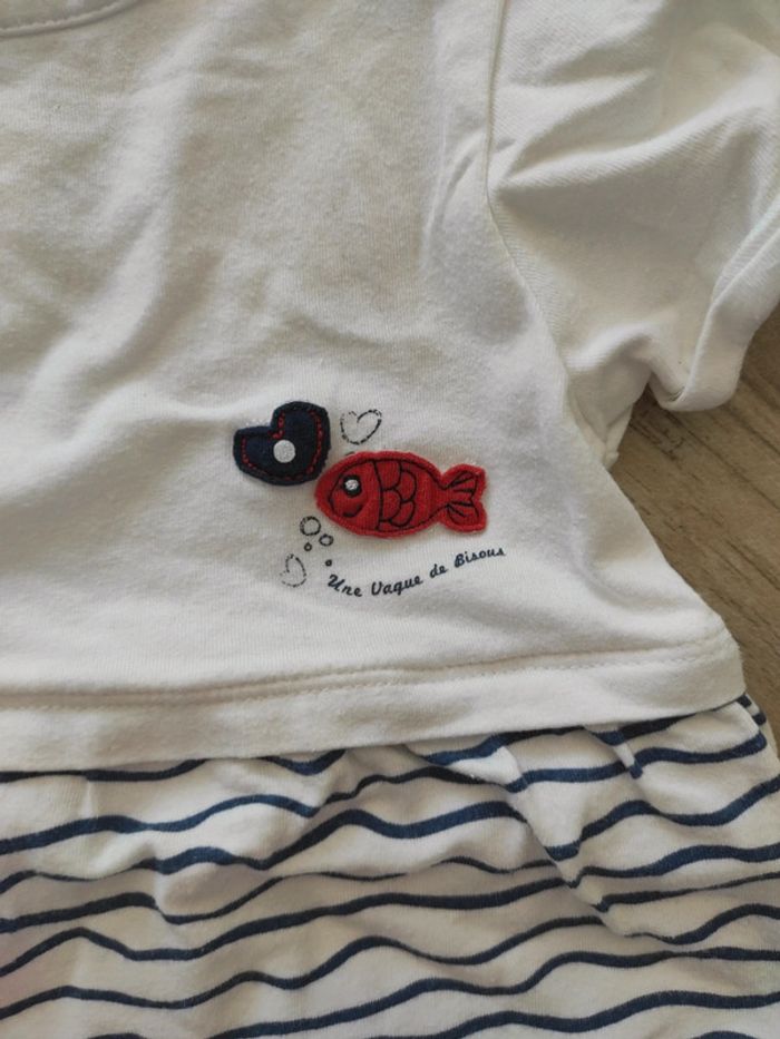 Robe d'été marin poisson 12 mois - photo numéro 2