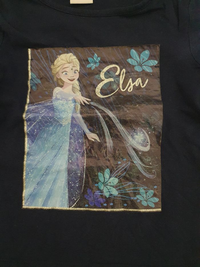 Tee-shirt manches longues Reine des neiges 4ans - photo numéro 2