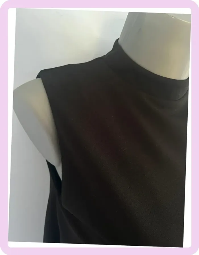 Robe noire sans manches Molly Bracken taille unique - photo numéro 2