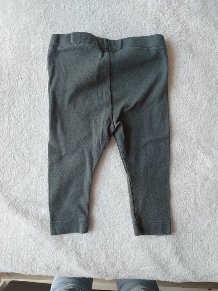 Legging bébé kaki - photo numéro 3