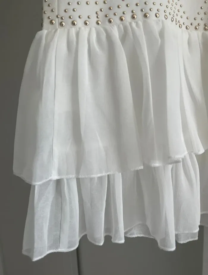 Robe blanche sans manches MD T38 tres bon état - photo numéro 10