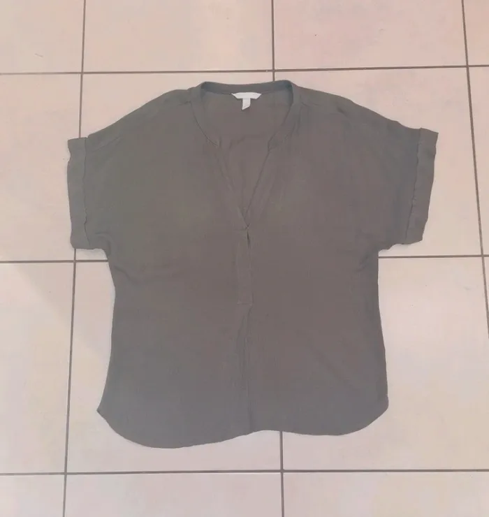 Haut tee-shirt mousseline H&M taille 44