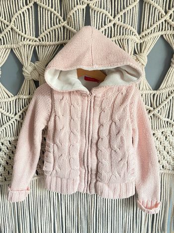 Gilet maille épaisse