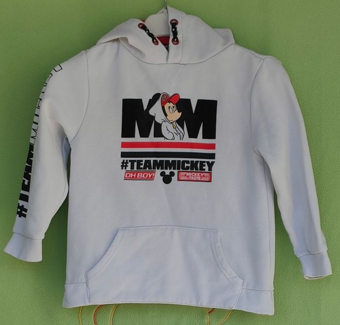 Sweat à capuche Mickey taimle 5/6 ans