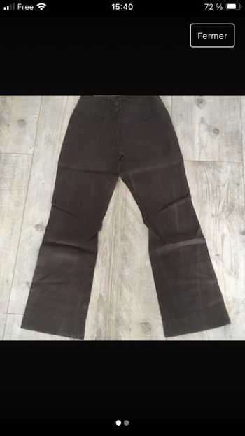 Pantalon lin