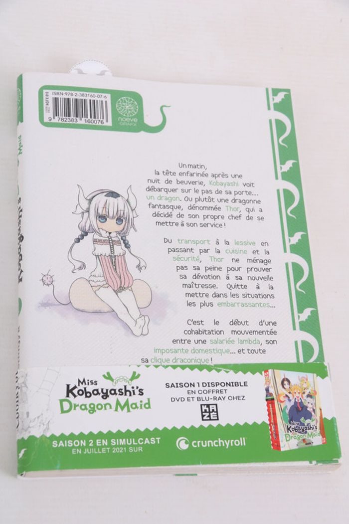 Miss Kobayashi's Dragon Maid – Volume 1 - photo numéro 2