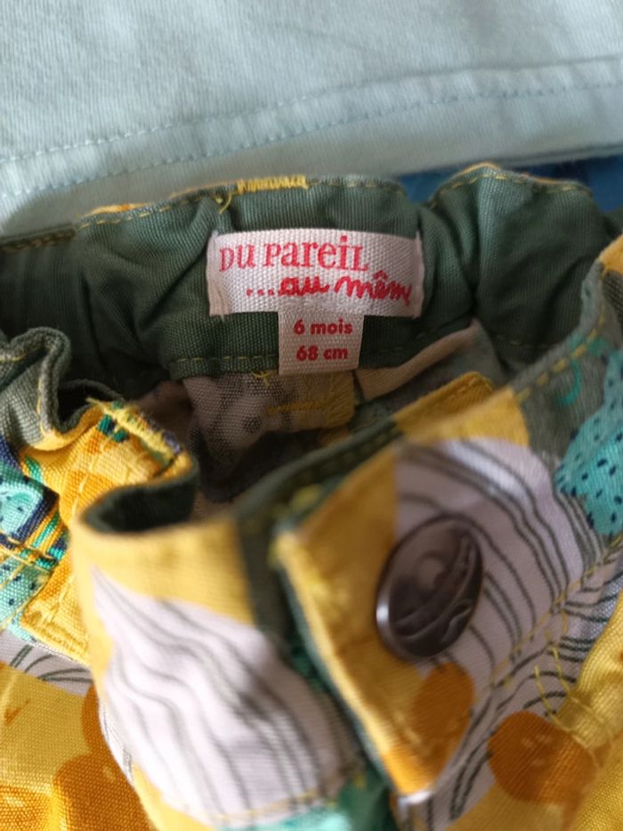 T shirt, short 6 mois - photo numéro 2
