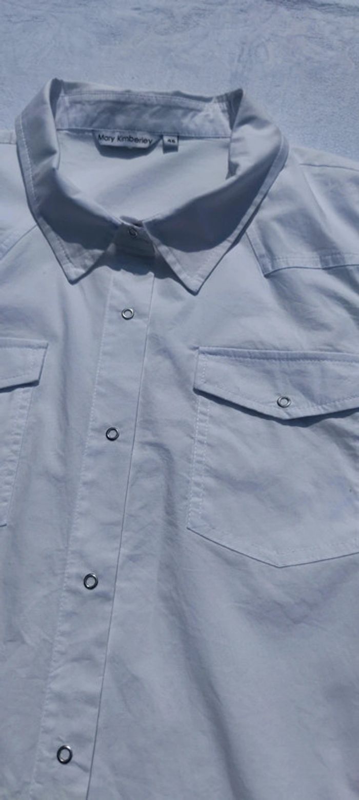 Chemise sans manches mary - photo numéro 2