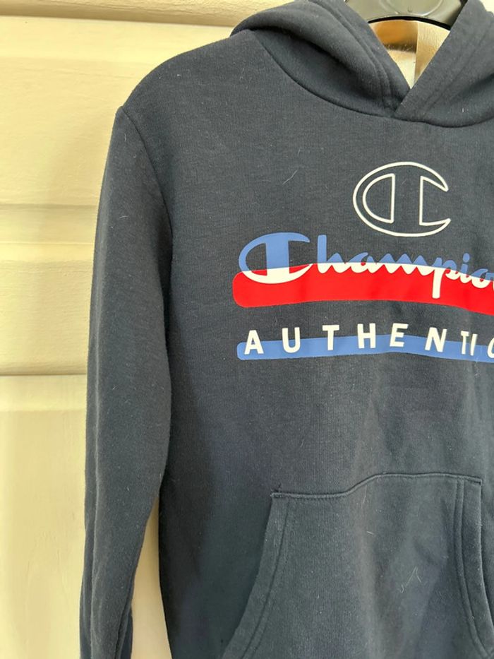 Pull à capuche champion 10 ans - photo numéro 2