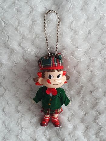 Porte clé peko chan mascot vintage idol uniforme