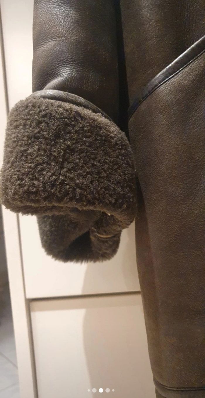 Long manteau  cuir - photo numéro 4