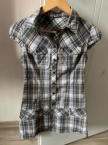 Chemise tunique manches courtes