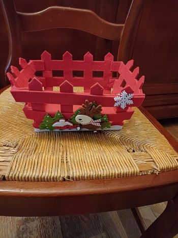 Corbeille de Noël en feutrine