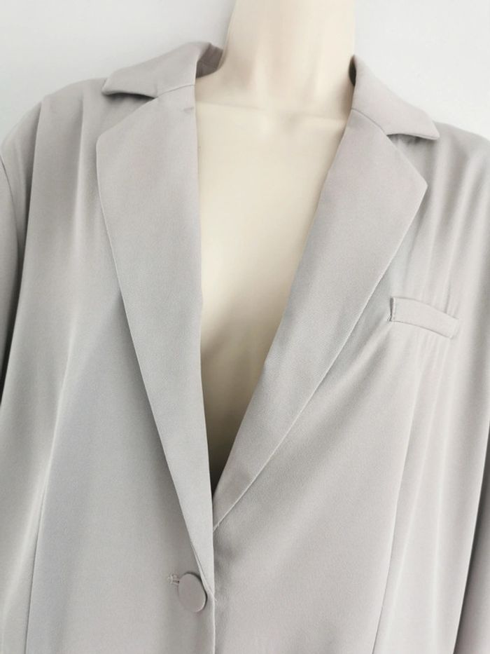 Blazer oversize lilas/gris 4th & Reckless Taille 40 - photo numéro 4