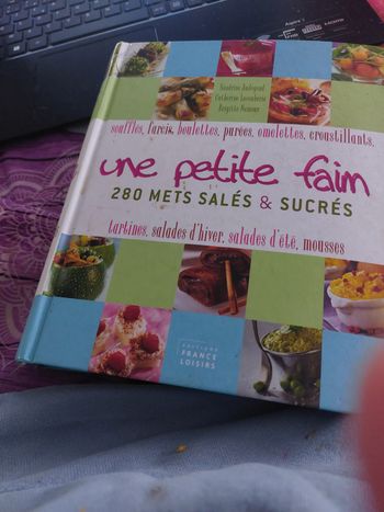 Livre de recettes une  petite faim 