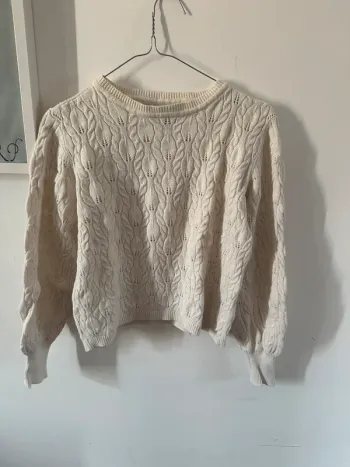 Pull en maille only manches bouffante
