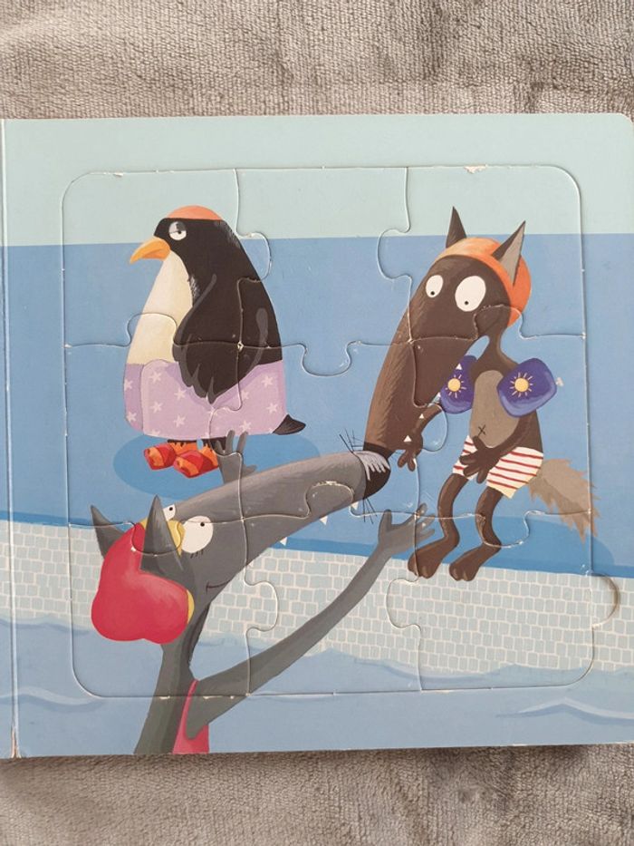 Livre puzzle ptit loup - photo numéro 3