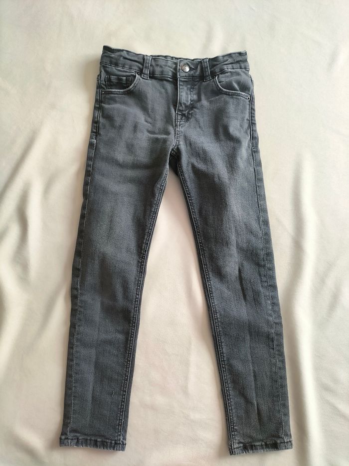 🖤 Jeans skinny gris foncé/anthracite - 9 ans - Kiabi - Bon état 🖤