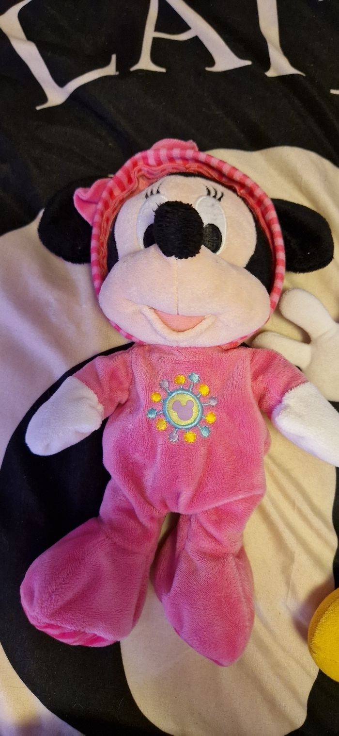 2 peluches minnie disney - photo numéro 3