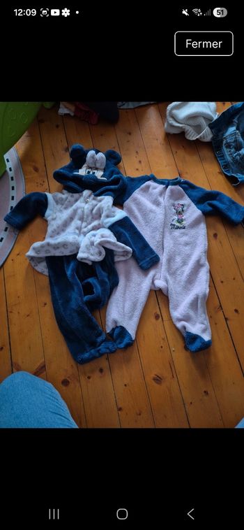 Combi interieur minnie