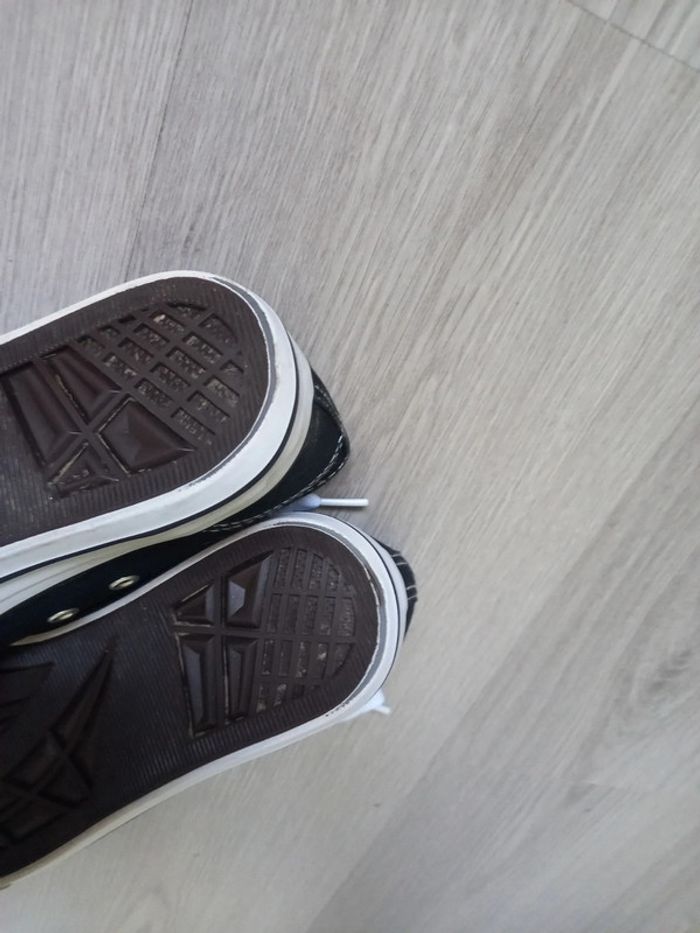 Baskets en toile style converse - photo numéro 9
