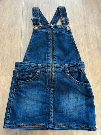 Robe salopette jeans taille 4 ans
