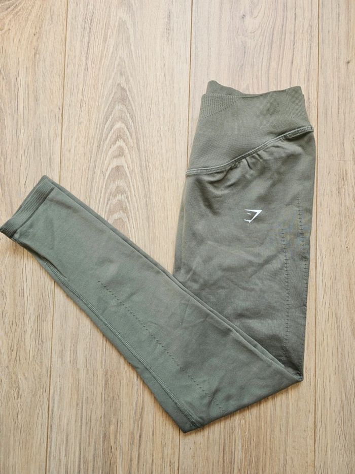 Legging Gymshark kaki M femme comme neuf