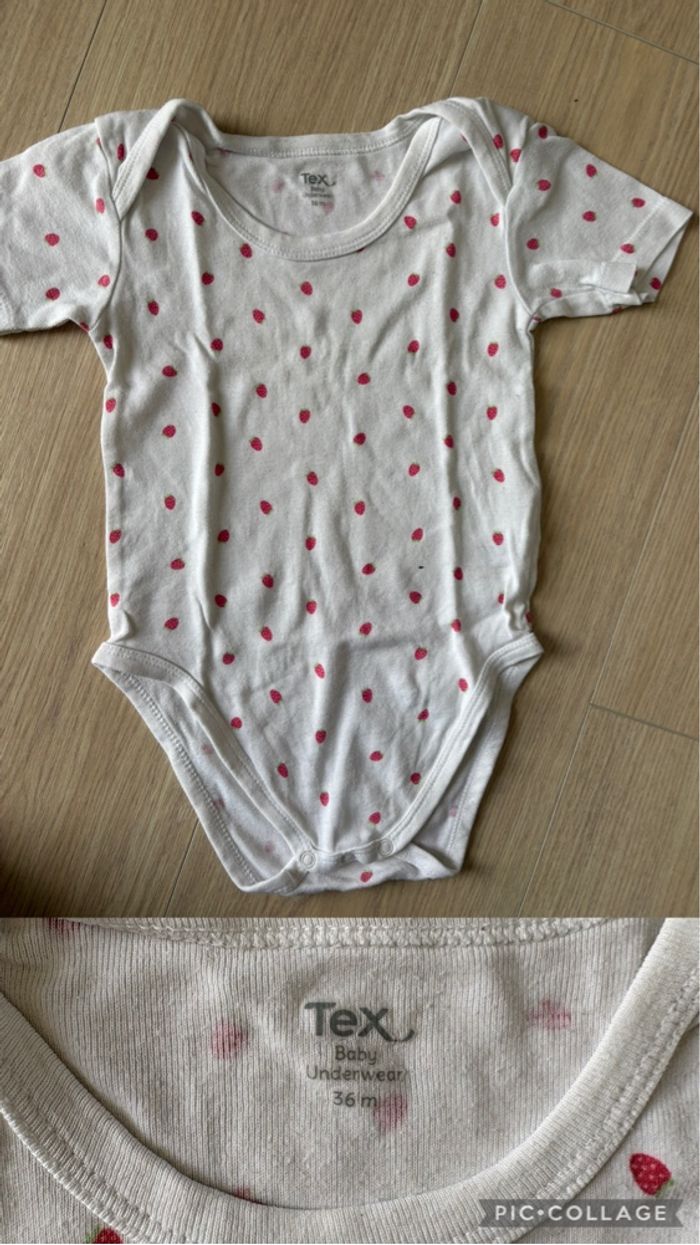 lot de bodys fille - photo numéro 6