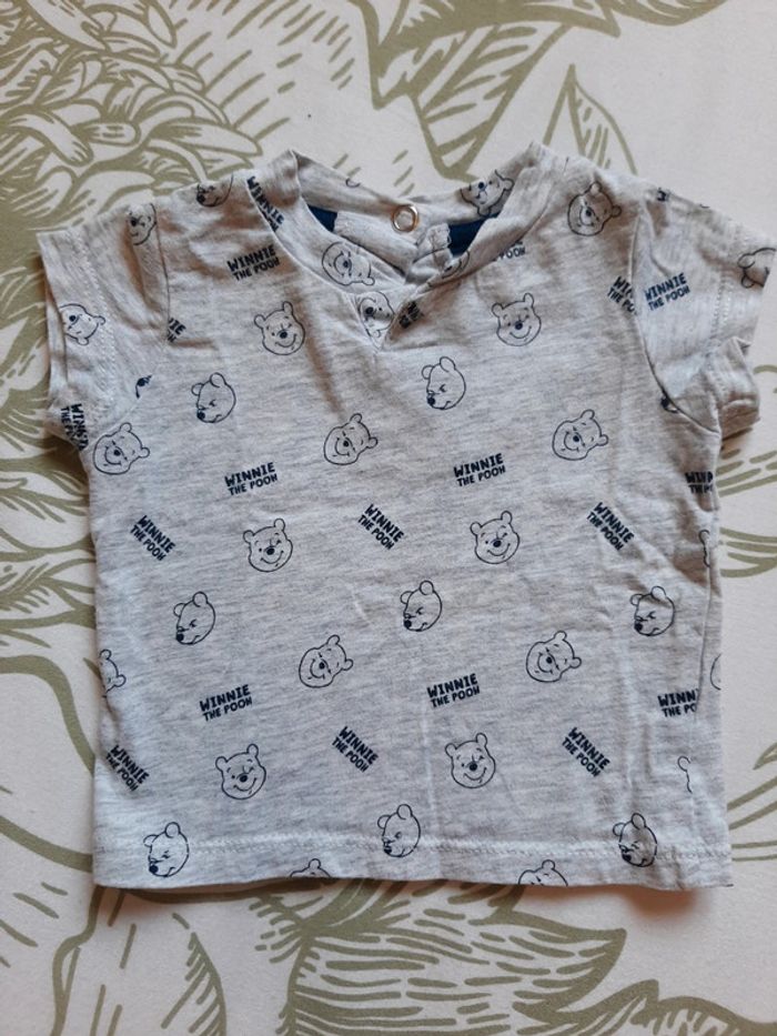 Tee-shirt Winnie l'ourson 1mois