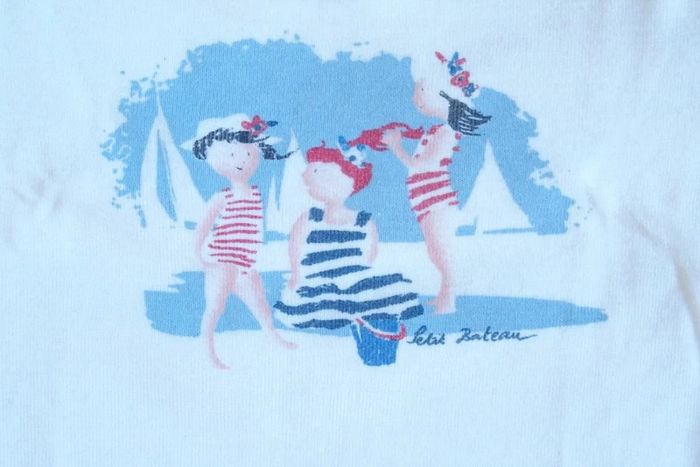 T-shirt Petit Bateau 3 mois - photo numéro 2