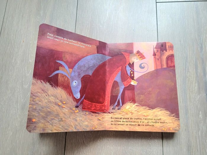 Livre Peau-d'âne, couverture et pages en carton dur - photo numéro 2