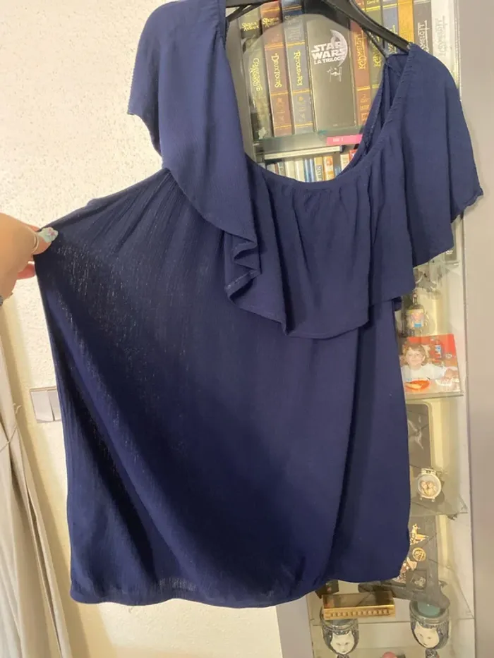 superbe ensemble détente tunique pantalon M&S mode 50 - photo numéro 3