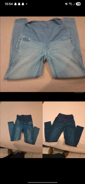 Jeans maternité 