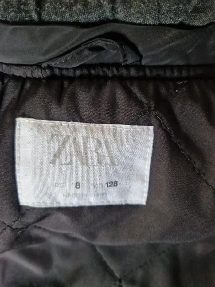 Blouson garçon Zara noir taille 8 ans - photo numéro 6