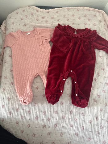 Lot pyjama bébé fille