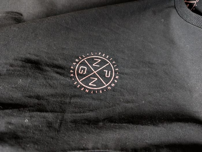 T shirt noir NPNG homme taille S - photo numéro 3