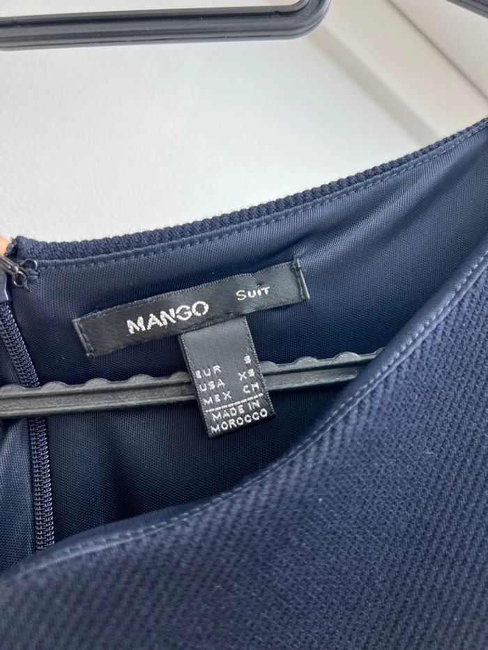 Robe Mango bleu marine - photo numéro 3