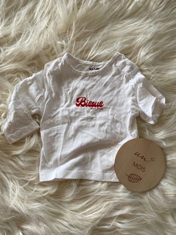 T-shirt ML 1 mois