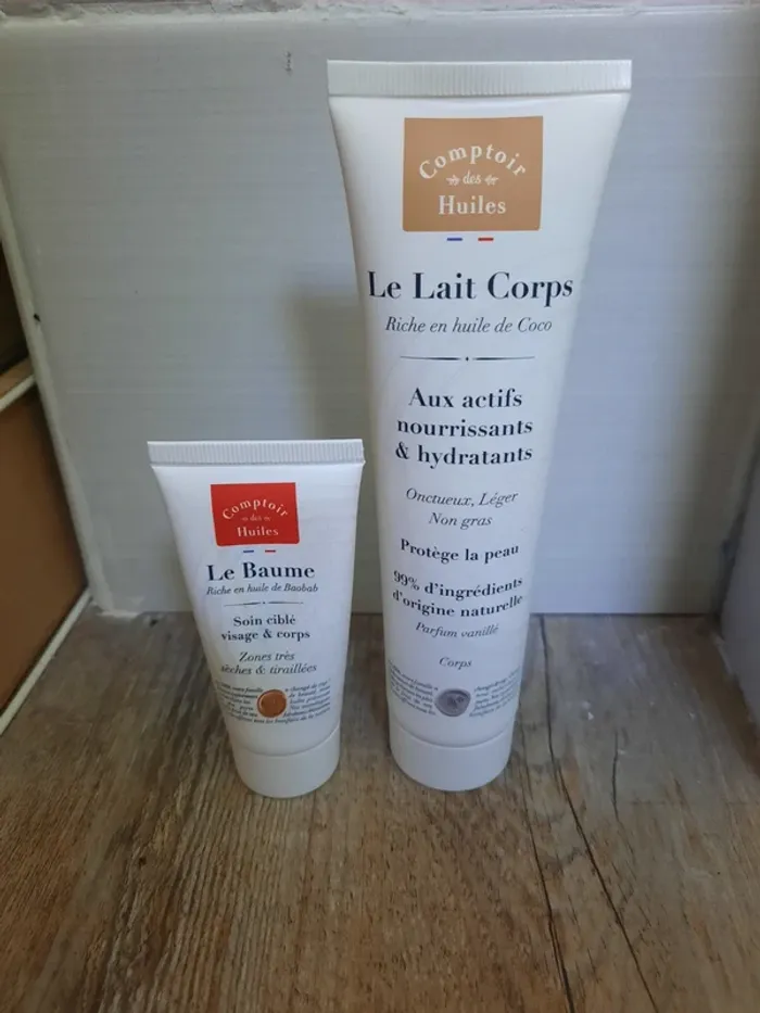 Lot de 2 produits - Le Comptoir des huiles