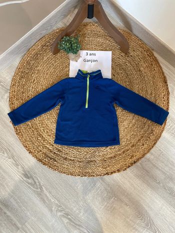 Pull polaire garcon 3 ans