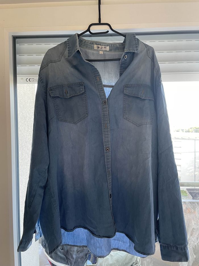 Chemise couleur jean